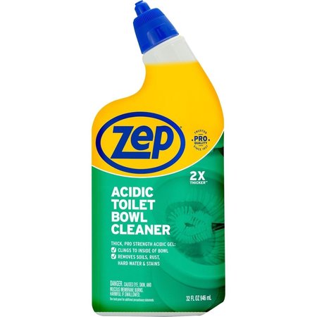 ZEP 32 oz Acidic Toilet Bowl Cleaner, Blue ZE466385